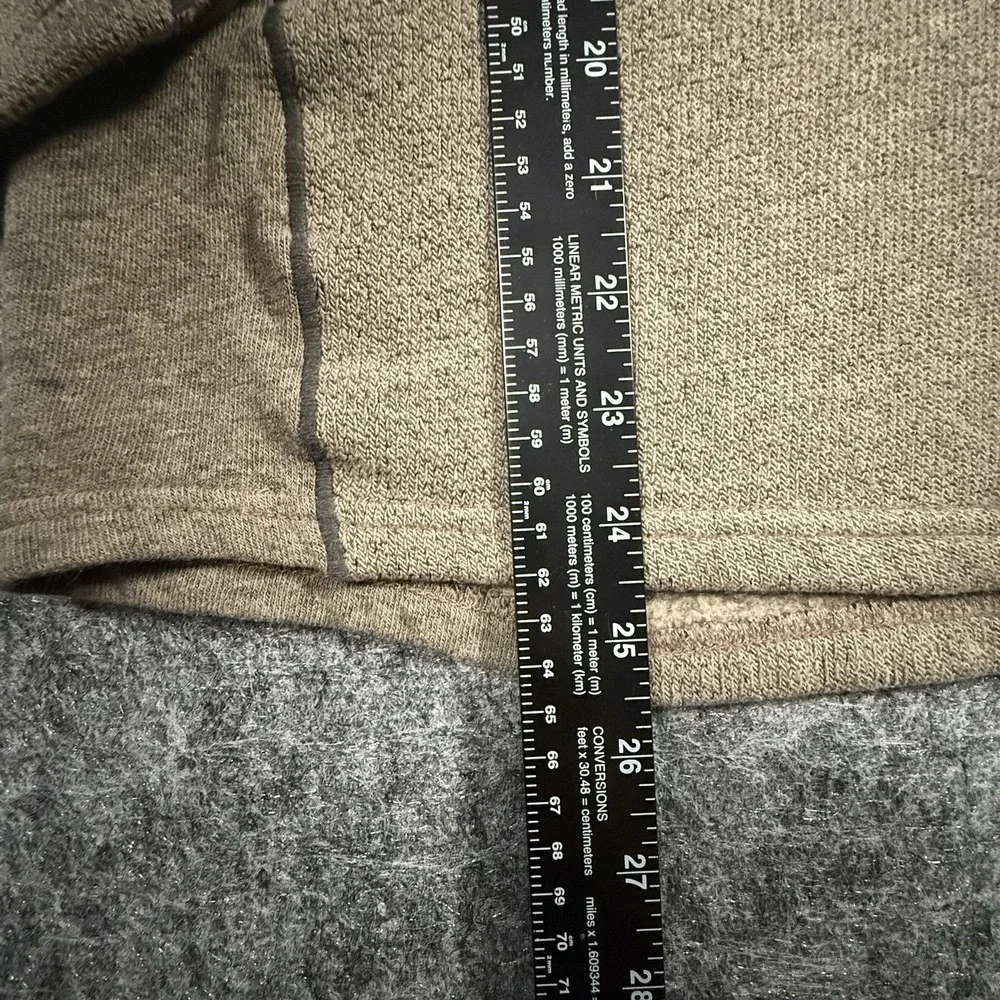 Kuhl Interceptr 1/4 Zip Fleece Mens M Oatmeal Alfpaca Pullover 3111